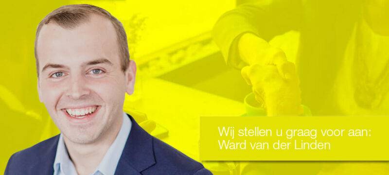 Wij stellen u graag voor aan: Ward van der Linden