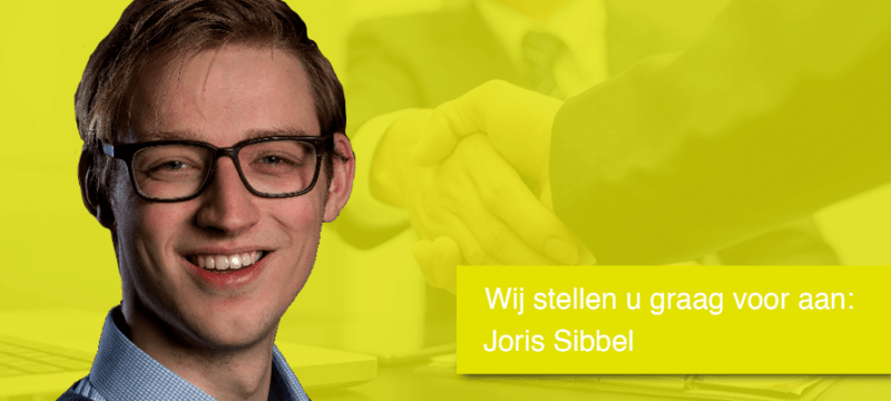 Wij stellen u graag voor aan: Joris Sibbel