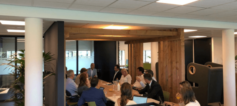 Europees Parlement op werkbezoek bij Leap in Twente